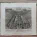 House OF Parliament Trial OF Strafford London England 1630 Hollar Antique View