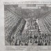 House OF Parliament Trial OF Strafford London England 1630 Hollar Antique View