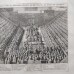 House OF Parliament Trial OF Strafford London England 1630 Hollar Antique View
