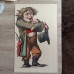 Tramps - col. Lithograph - Cartoon Man - 1850