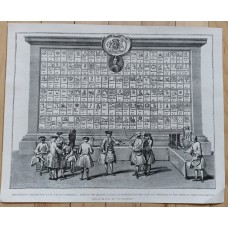 Free-Masons - Copper Stitch Herrliberger Sacred Ceremonies Masonic Lodge 1891