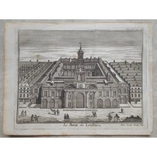 London Stock Exchange England 1754 Thomas Salmon Antique Copper Engraved View