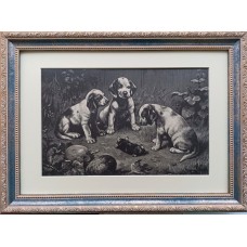 Antique lithograph 