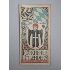 Munich calendar Otto Hupp 13 color woodcuts Heraldry coat of arms 35th century - 1919