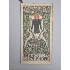 Munich calendar-Otto Hupp 13 woodcuts heraldry coat of arms - 1899