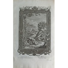 Engravings from Physica Sacra by Johann Jacob Scheuchzer, Augsburg.