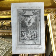 Paul Wright 1782 Lot of 3 Folio Religious Copper Plates. Antique Prints