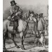 Schinz 1827 Lot of 3 Folio Horse Prints. Book Plates