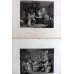 Hogarth 1833 Set of 6 Antique Prints. Marriage-A-La-Mode. Book Plates