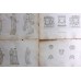 Thomas Hope 1809 Lot of 8 Ancient Costume Prints. Book Plates