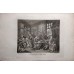Six unique antique engravings 
