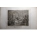 Six unique antique engravings 