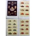 Mrs Beeton C1930 Lot of 10 Vintage Food Prints. Book Plates