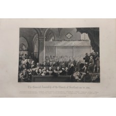 Antique Steel Engraving Published 1858-60 by Fullarton & Co, London & Edinburgh for 