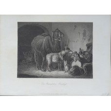 Antique German engravings – steel plate prints – by A.H. Payne, Wagner & W. French, Leipzig.