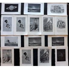 Astronomy C1890-1900 Lot of 15 Illustrated Sheets by Ball